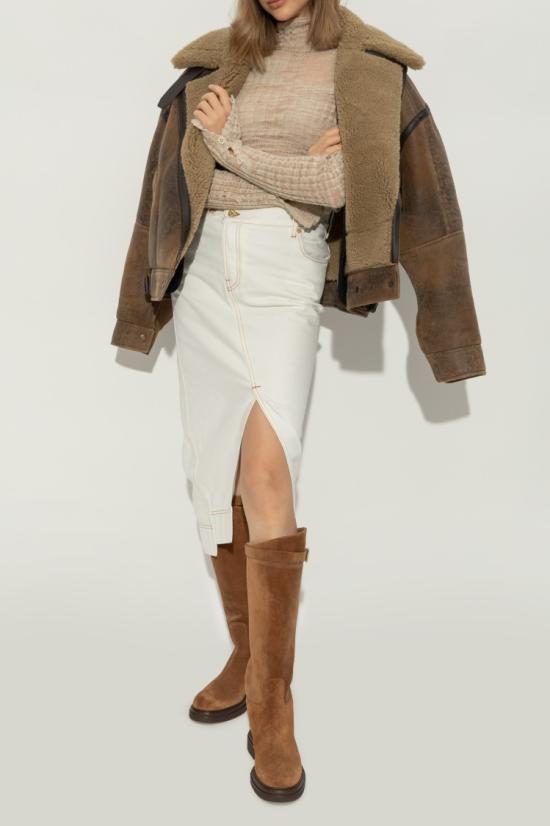  돌체앤가바나 부츠 CU1141 A3G54 87679 Brown - DOLCE & GABBANA