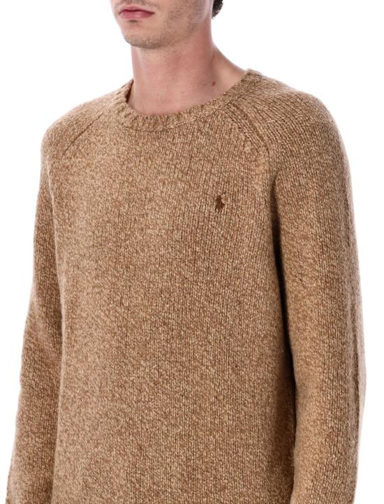 25FW 폴로 랄프로렌 스웨터 710982142 002 Marrone - POLO RALPH LAUREN