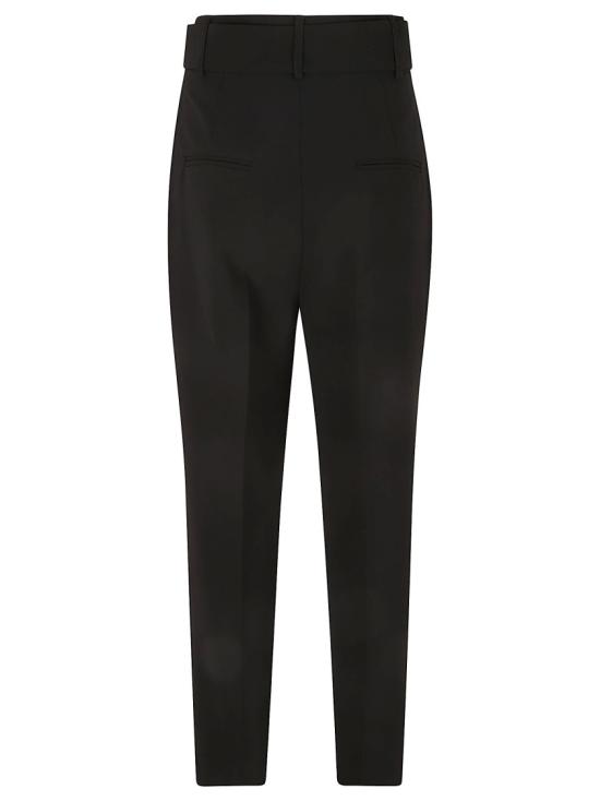  모스키노 스트레이트 팬츠 03055424A0555 Black - MOSCHINO