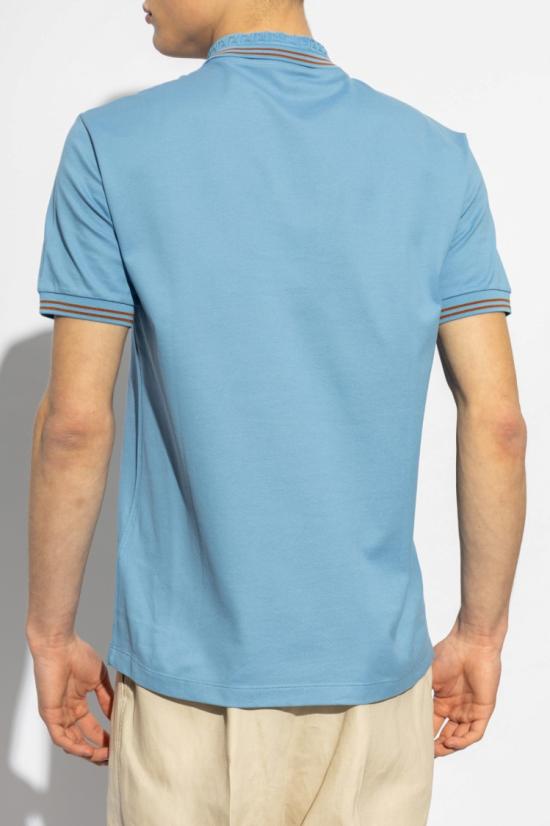 25SS 베르사체 폴로 티셔츠 1013910 1A09860 1VE90 Blue - VERSACE