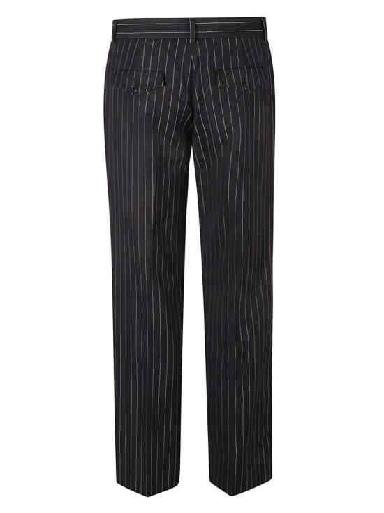 오프화이트 스트레이트 팬츠 OMCO033S24FAB0024747 Black - OFF WHITE