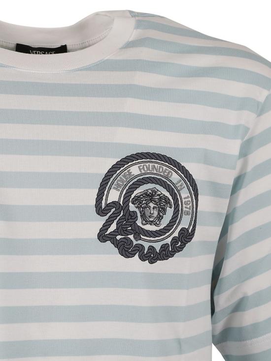  베르사체 반팔 티셔츠 10133021A098732WK90 White - VERSACE