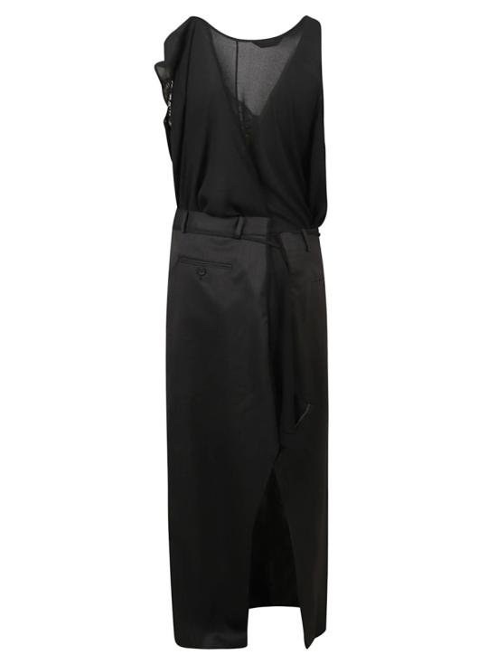  발렌시아가 롱 원피스 814348WTLO321000 Black