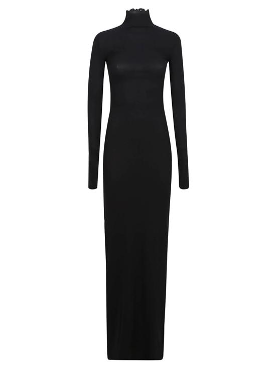  발렌시아가 롱 원피스 786531WT62341000 Black