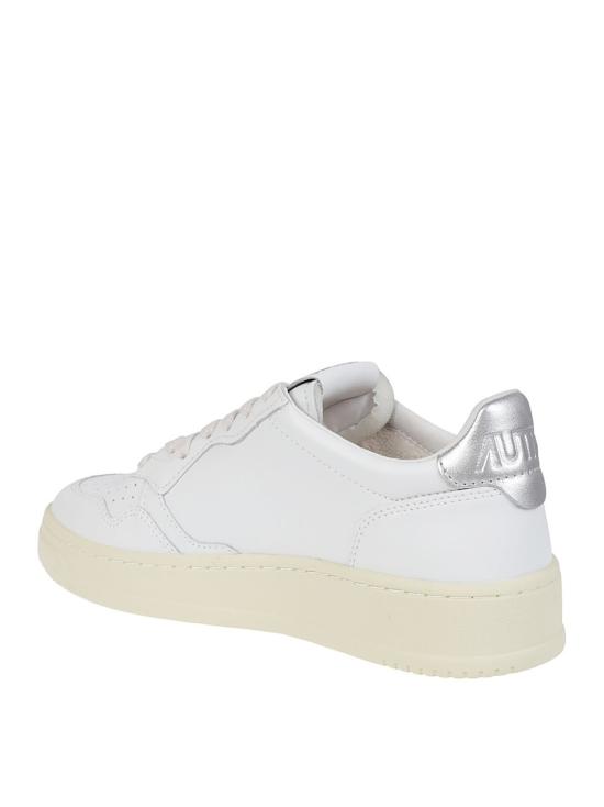 25SS 오트리 메달리스트 로우 레더 스니커즈 AULW LL05 White - AUTRY