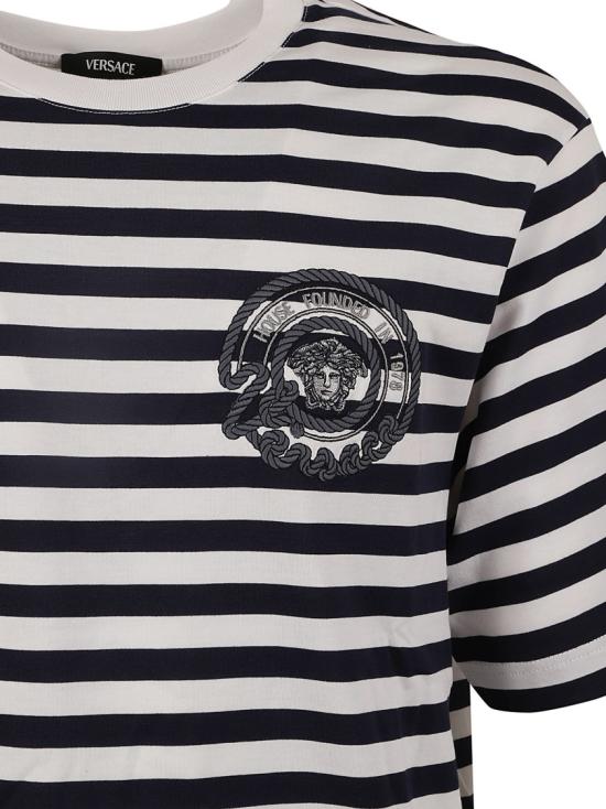 베르사체 반팔 티셔츠 10133021A098732WL60 Grey - VERSACE
