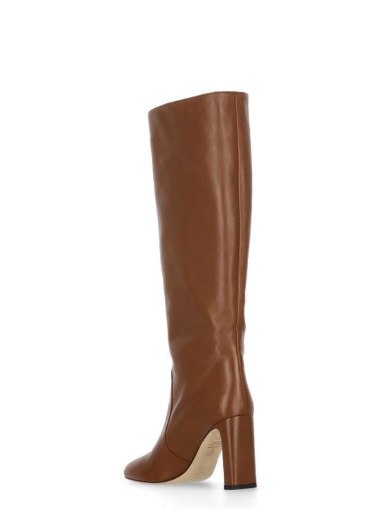 25FW 스튜어트 와이츠먼 부츠 BABETTE TUBO BOOT 85 Dress NappaLuxe Saddle Brown - STUART WEITZMAN