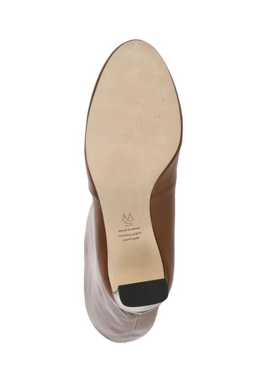 25FW 스튜어트 와이츠먼 부츠 BABETTE TUBO BOOT 85 Dress NappaLuxe Saddle Brown - STUART WEITZMAN