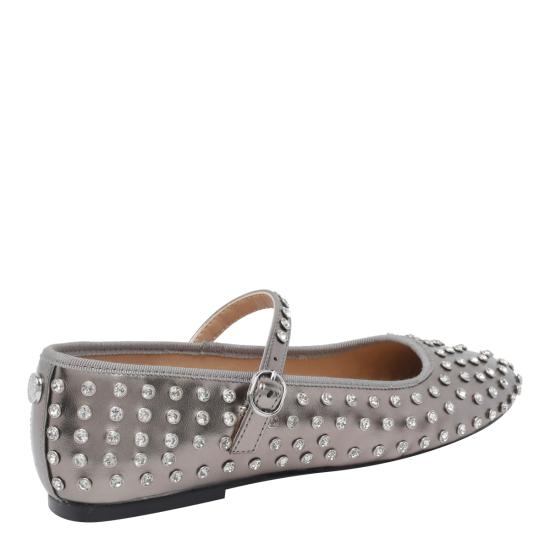25FW 스티브매든 플랫 슈즈 VINETTA PEWTER Silver - STEVE MADDEN