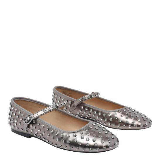 25FW 스티브매든 플랫 슈즈 VINETTA PEWTER Silver - STEVE MADDEN