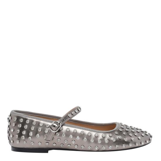 25FW 스티브매든 플랫 슈즈 VINETTA PEWTER Silver