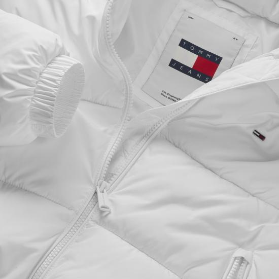  토미진 숏패딩 DW0DW18828 White - TOMMY JEANS