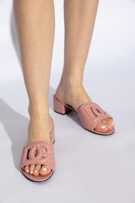  돌체앤가바나 뮬/슬리퍼 CR1755 AY329 80405 Burgundy - DOLCE & GABBANA