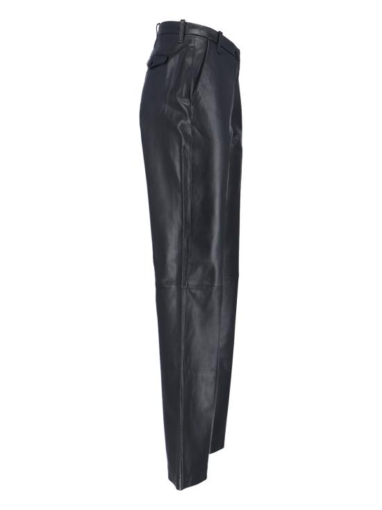 25FW 노벨 스트레이트 팬츠 JOLIE NAPPA BLACK - NOVELLE