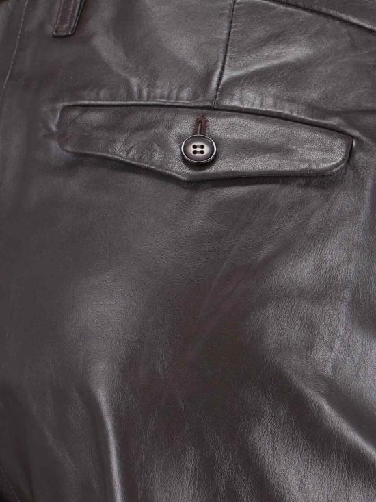 25FW NOVELLE 스트레이트 팬츠 JOLIE NAPPA CHOCOLAT Brown - OTHER BRANDS