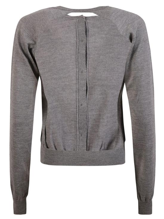  모스키노 가디건 092054010485 Grey - MOSCHINO