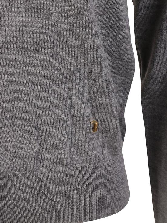  모스키노 가디건 092054010485 Grey - MOSCHINO