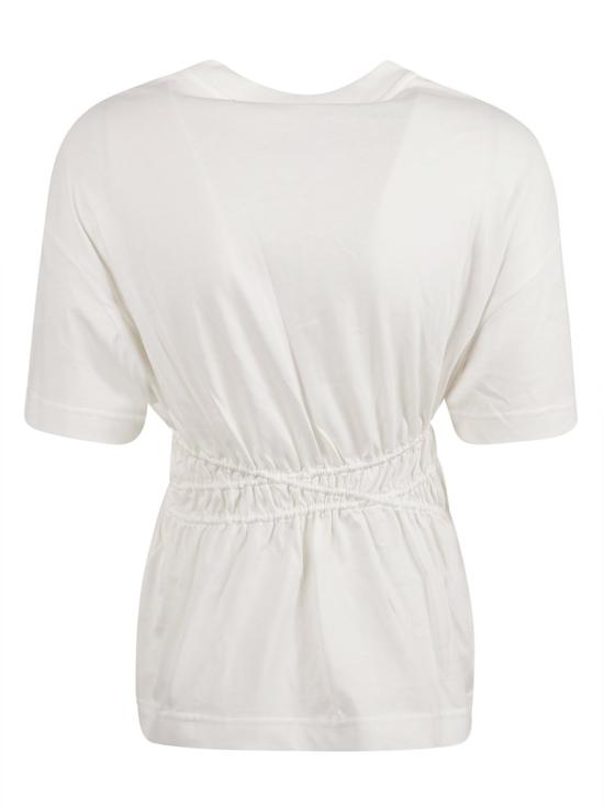  알렉산더 맥퀸 반팔 티셔츠 803307QLADD9000 White - ALEXANDER MCQUEEN