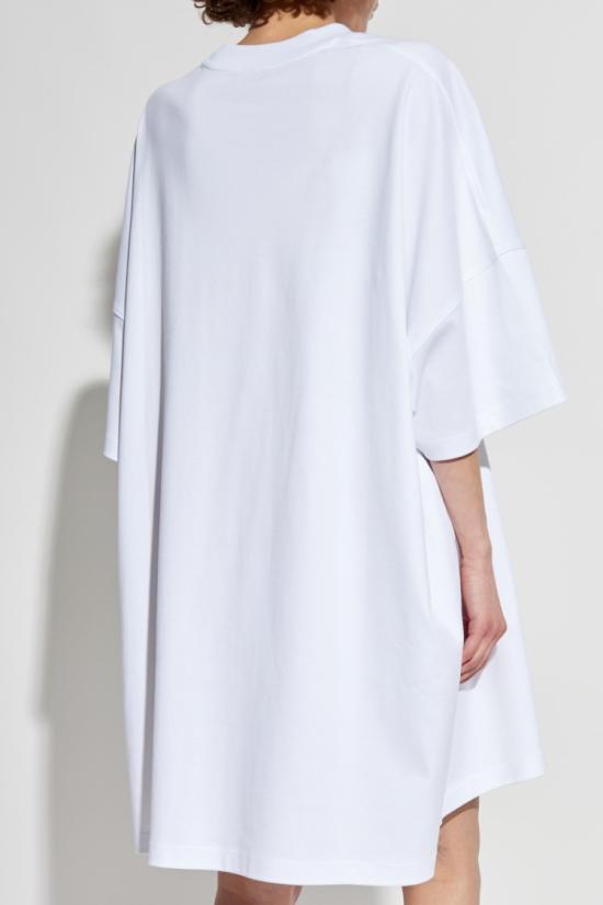 25FW 모스키노 원피스 252E J0451 5542 1001 White - MOSCHINO