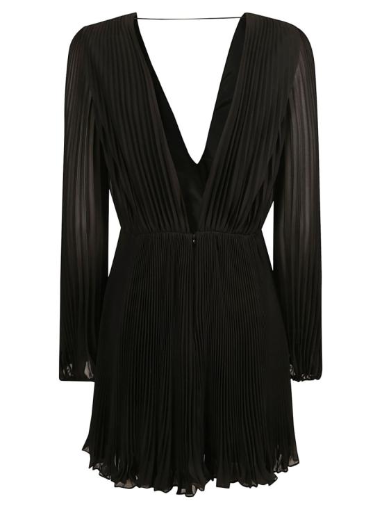  막스마라 미디 원피스 2411221124600 008 Black - MAX MARA