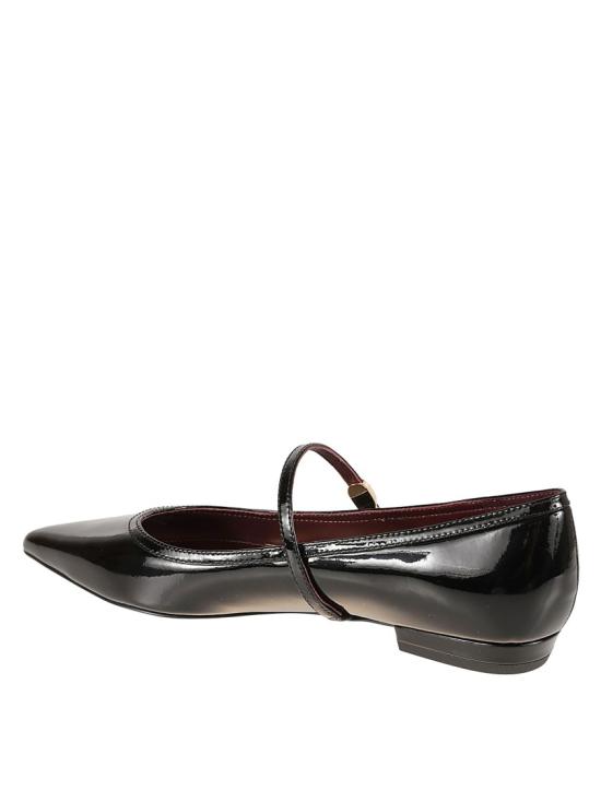  토리버치 발레 플랫 162764 006 Black - TORY BURCH