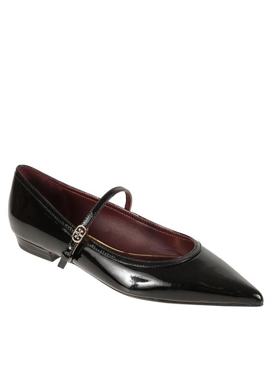  토리버치 발레 플랫 162764 006 Black - TORY BURCH