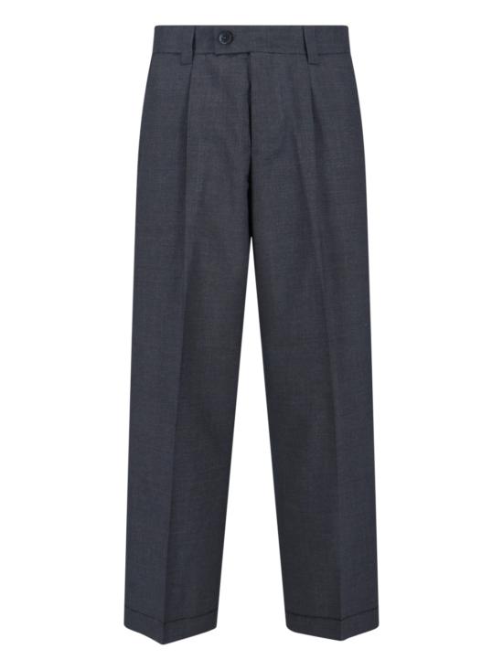 25FW 엠에프펜 스트레이트 팬츠 M325 048 GREY WORSTED WOOL Grey