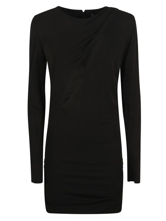  베르사체 미디 원피스 10100431A012531B000 Black