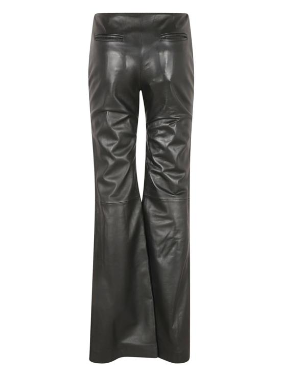  알베르타 페레티 가죽 팬츠 37085175V0555 Black - ALBERTA FERRETTI