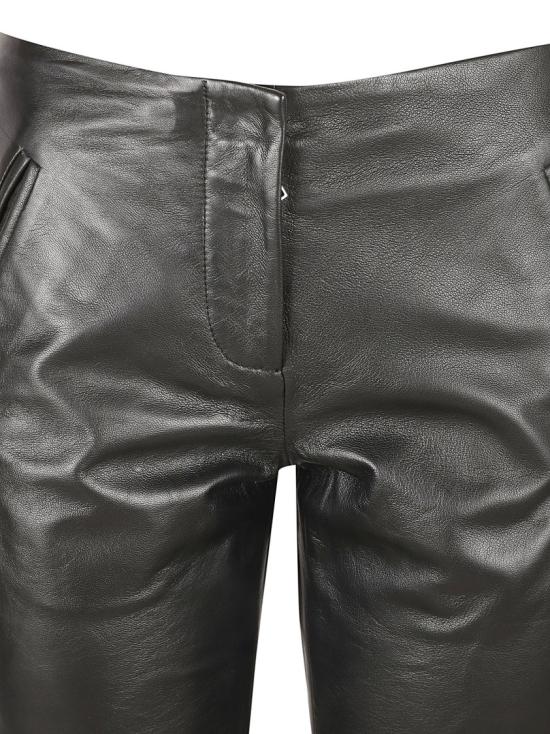 알베르타 페레티 가죽 팬츠 37085175V0555 Black - ALBERTA FERRETTI