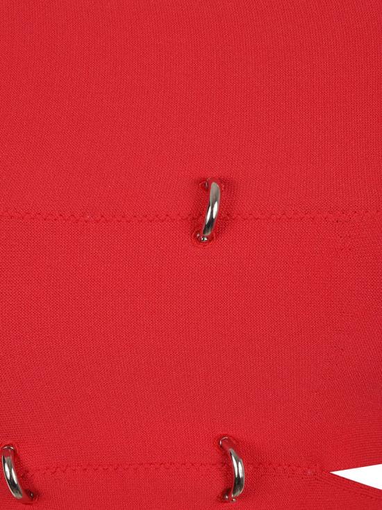  알렉산더 맥퀸 민소매 티셔츠 748051Q1A5Z6610 Red - ALEXANDER MCQUEEN