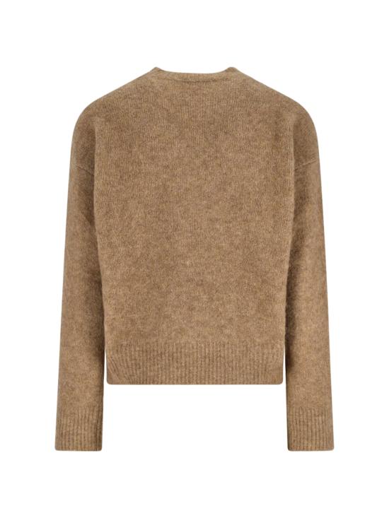 25FW 아미 스웨터 HKS824 KN0021 280 Brown - AMI