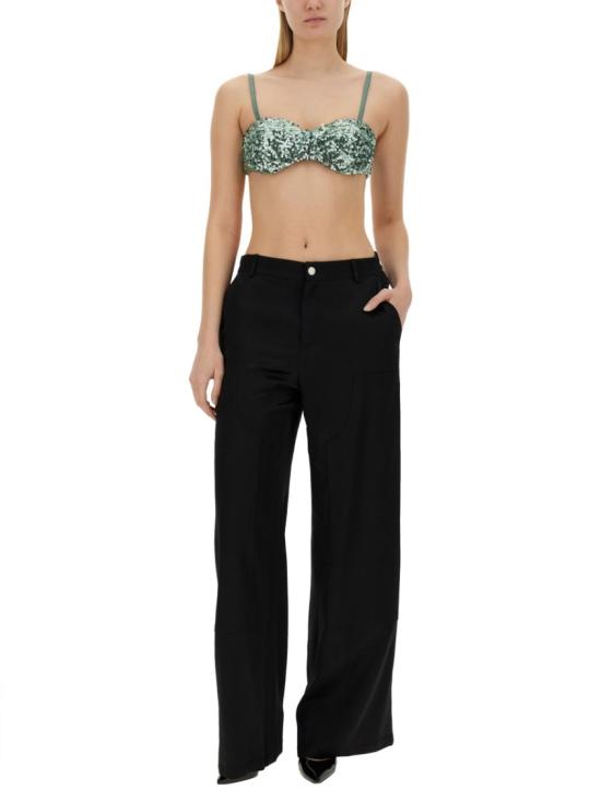  모스키노 민소매 티셔츠 14043769 0373 Black - MOSCHINO