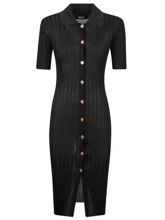 25SS 베르사체 미디 원피스 10154551A110581B000 Black