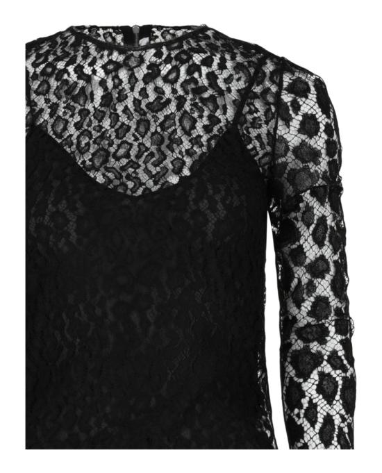  지방시 긴팔 티셔츠 BW60AJ 201V 001 00002 34 Black - GIVENCHY