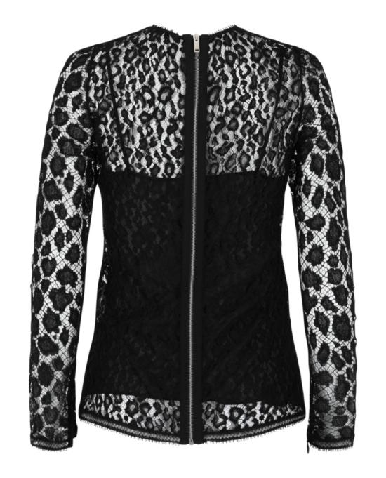  지방시 긴팔 티셔츠 BW60AJ 201V 001 00002 34 Black - GIVENCHY