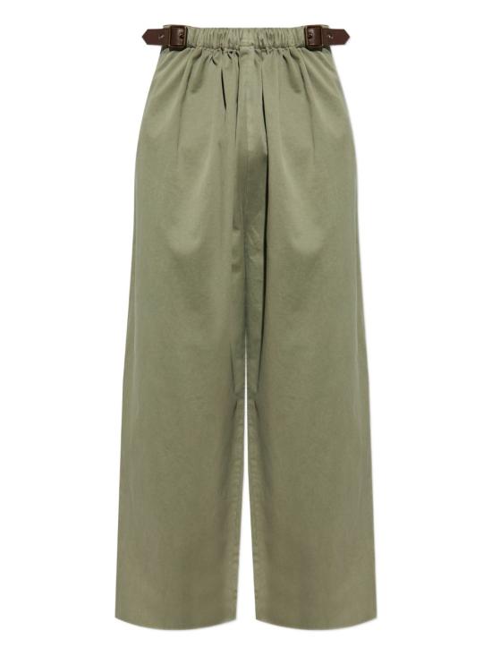 25FW 로에베 스트레이트 팬츠 H526Y04WHI 4160 Green