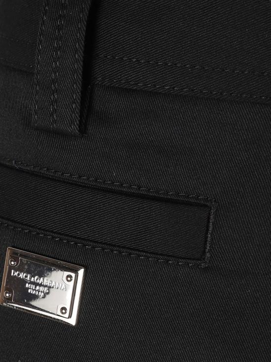  돌체앤가바나 스트레이트 팬츠 GP0RSTFUFL3N0000 Black - DOLCE & GABBANA