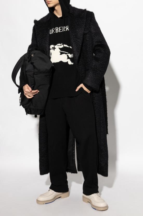 25SS 버버리 후드 티셔츠 8104522 A1189 BLACK Black - BURBERRY