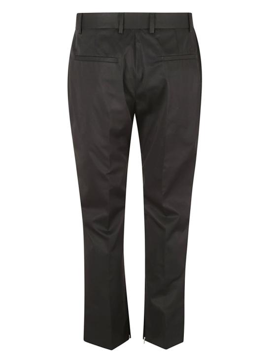  오프화이트 스트레이트 팬츠 OMCA248S24FAB0021010 Black - OFF WHITE