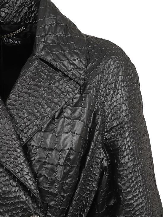  베르사체 코트 10126351A090811B000 Black - VERSACE