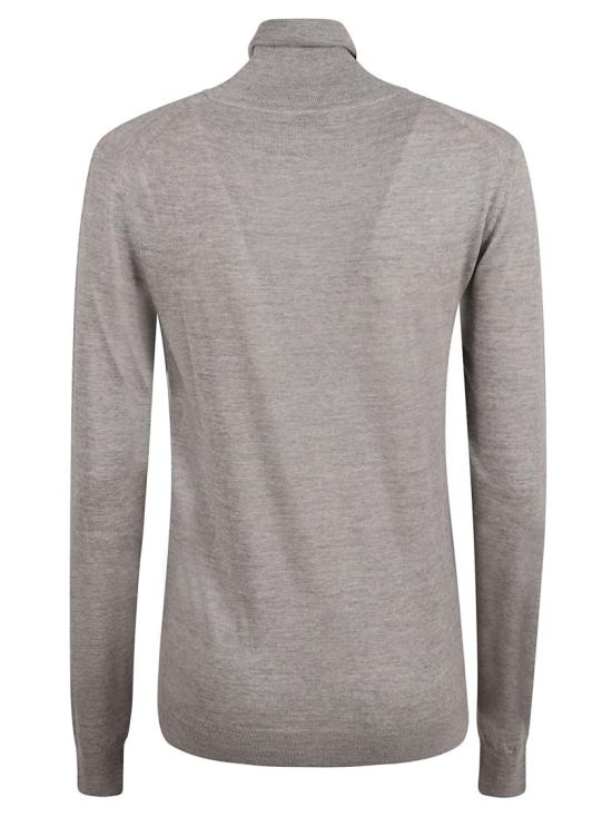  생로랑 카산드라 터틀넥 스웨터 800713Y76HF1160 Grey - SAINT LAURENT