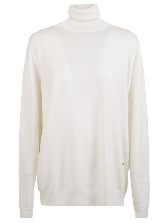  모스키노 터틀넥 090754010001 White