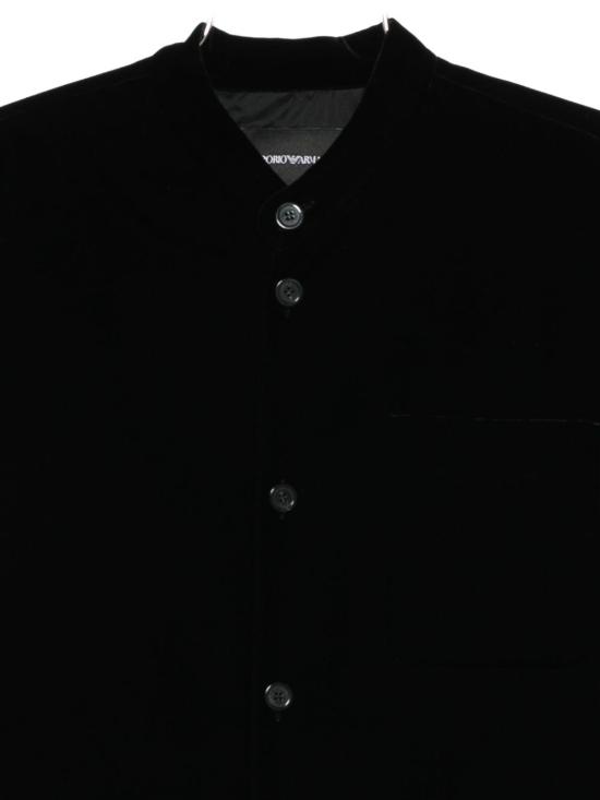 25FW 엠포리오 아르마니 셔츠 EM002004 TE17083UC001 Black - EMPORIO ARMANI