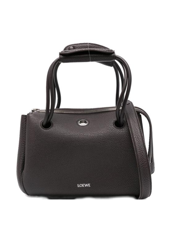 25FW 로에베 토트백 AACOAB2X03 6898 Marrone scuro