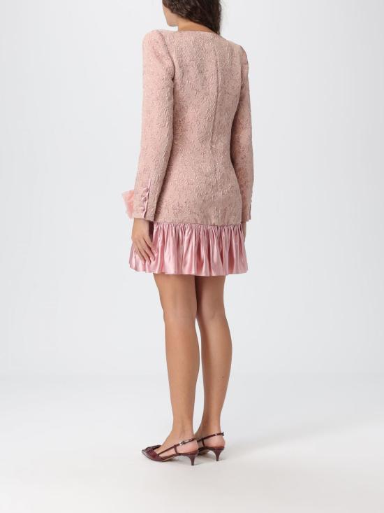 25FW 발렌티노 가라바니 롱 원피스 7B0VAGF69TB R10 Pink - VALENTINO GARAVANI