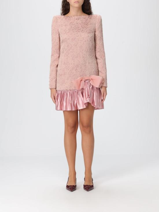 25FW 발렌티노 가라바니 롱 원피스 7B0VAGF69TB R10 Pink