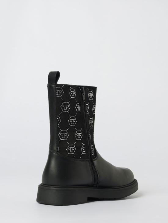 25FW [키즈] 필립 플레인 슈즈 81693 1 Black - PHILIPP PLEIN