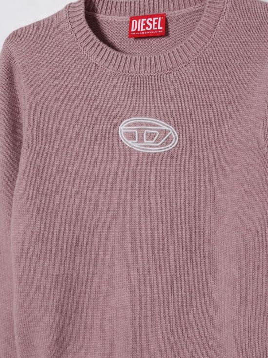 25FW [키즈] 디젤 풀오버 J02435KYAYX K308 Blush Pink - DIESEL