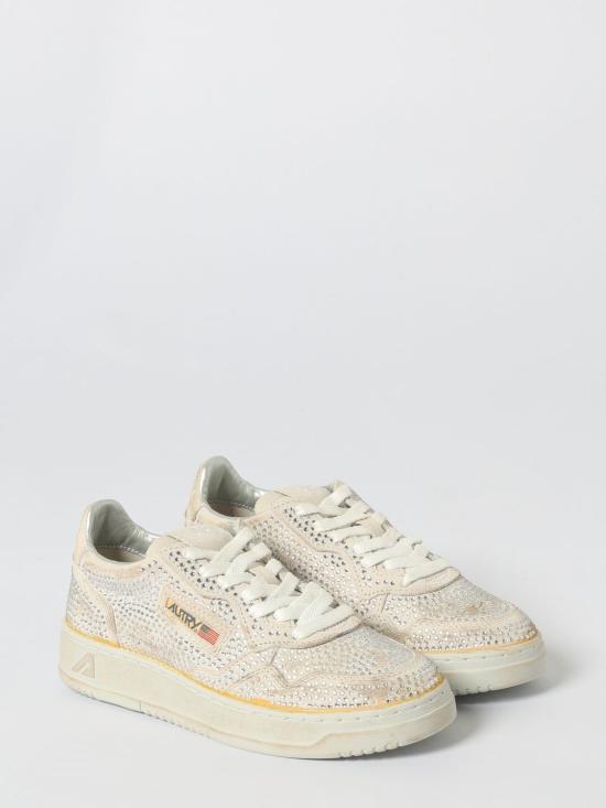 25FW 오트리 메달리스트 로우 스니커즈 AULW NA01 White - AUTRY